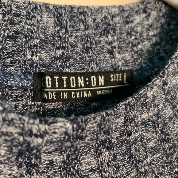 Crew neck ribbed long sleeve - Picture 3 of 4